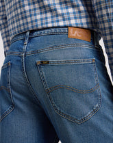 Męskie Spodnie Jeansowe Lee Austin Indigo Walk  112349213 L733007774